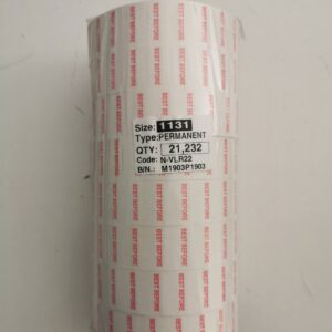 ROLLS 20X10-PER.-BEST BEFORE (8X2654)&INK MONARCH SIZE 1131