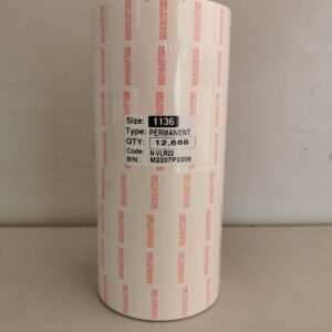 ROLLS 20X15-PER.-WHITE (8X1586)&INK MONARCH SIZE 1136 ΗΜΕΡ.ΣΥΣΚΕΥΑΣΙΑΣ / ΑΝΑΛΩΣΗ ΠΡΙΝ ΑΠΟ