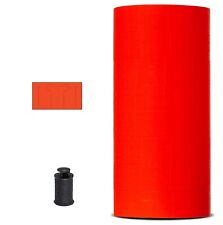 ROLLS 20X10-PER--FLUO RED (8X2654)&INK M