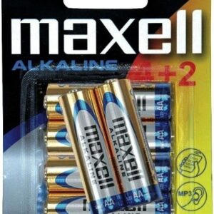BATTERY ALKALINE AA (4+2) &Mu;&Alpha;&Chi;&Epsilon;LL