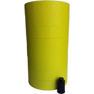 ROLLS 20X15-PER.-FLUO YELLOW & INK MONARCH SIZE 1136