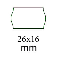 ROLLS 26X16WR-PER.-WHITE (1000)