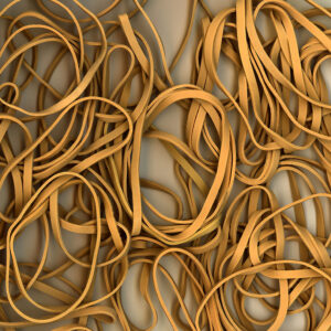 RUBBER BANDS JUMBO 130X3MM(1LB,454g)