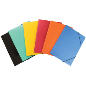 PAPER FILE FC WITH  RUBBER BLACK CAMPAP