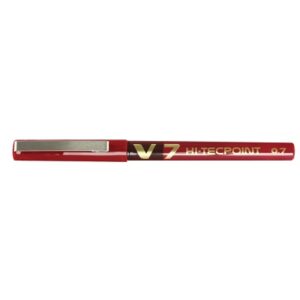 HI-TECPOINT PEN PILOT RED BX-V7 0.7MM