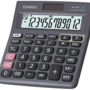 CALCULATOR CASIO 12DIGIT MJ-120T/MJ-120D