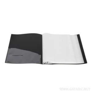 CLEAR FILE 100 POCKETS BLACK TTO