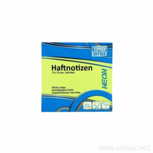 PAPER NOTES STICK 75X75MM (400)4COLOR TTO