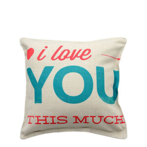 ADVER.PILLOW - COVER (LINEN) 40x40cm