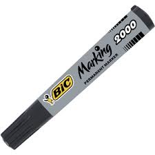 PERMANENT MARKER BIC BLACK 1.7MM 